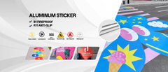 Aluminum Sticker