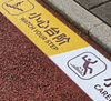 Coarse Sand-Textured Aluminum Foil Sticker