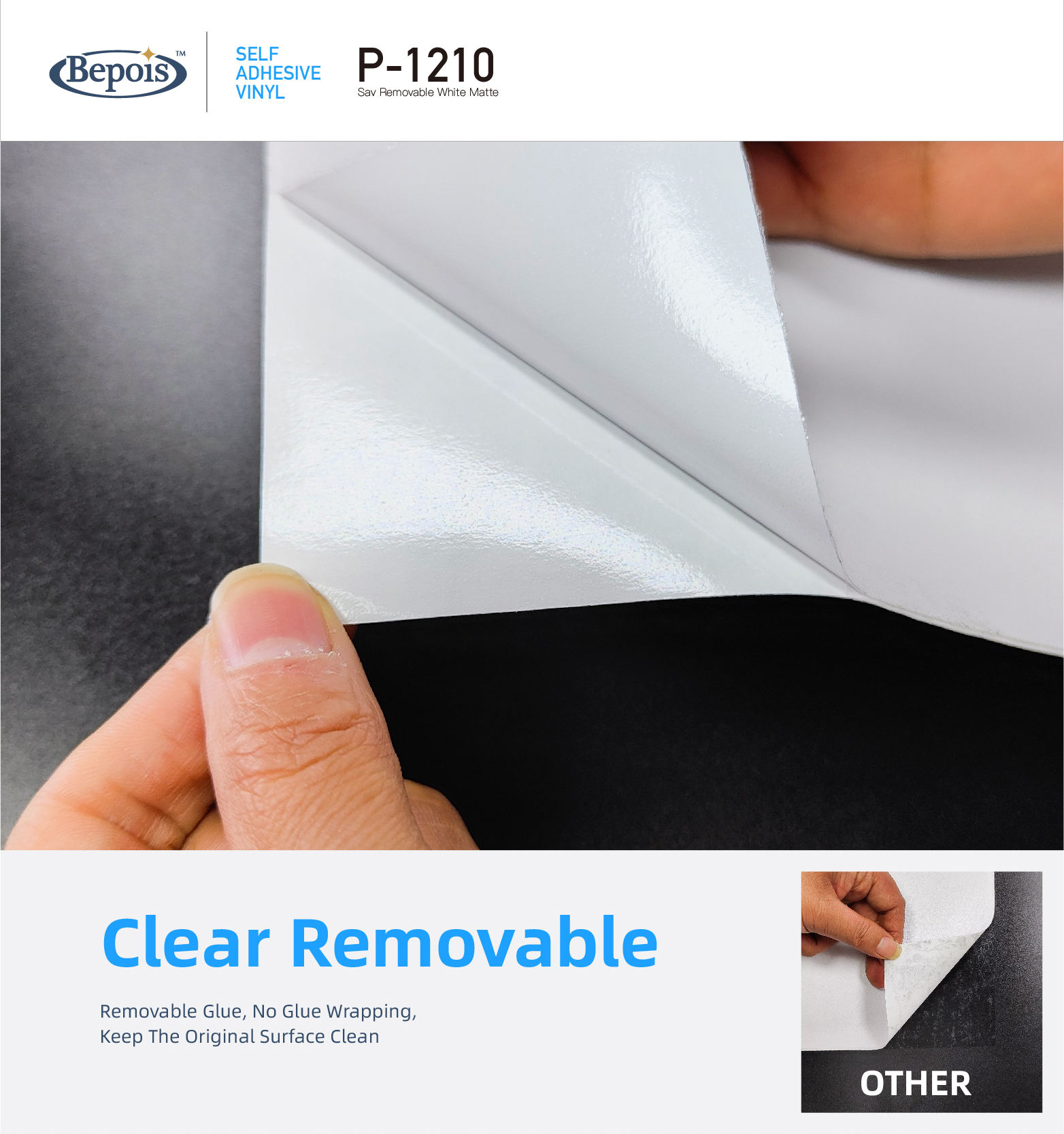 Glossy white pvc self adhesive vinyl roll up film round dance floor wedding custom