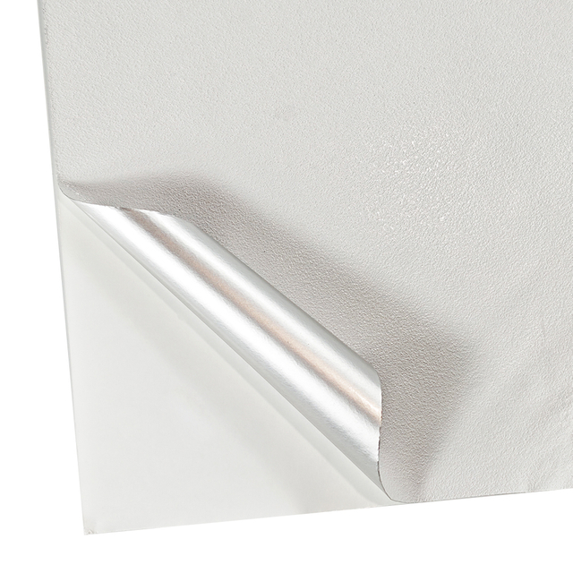 Sand-Textured Aluminum Foil Sticker