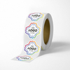 Labellet product pvc vinyl sticker adhesive perfume label paper customization for packaging