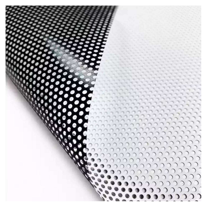 Perforated One Way Vision Automatic Perforation Vinyl Film For Windows